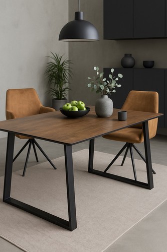Design esstisch holzdekor - esstisch,