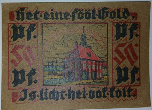 Notgeld leer 1921 - 1921,, pfennig