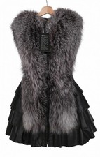 Luxus Echtleder Weste mit