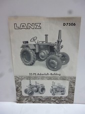 Lanz Ackerluft Bulldog D 7506