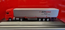 Herpa   Mercedes-Benz Actros LH MP3   Planen-Sattelzug  "AVTOSPED"  in PC