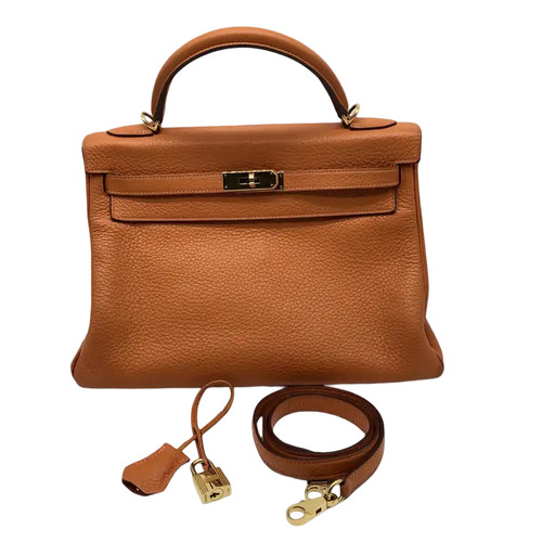 Hermes kelly orange gulliver - orange,