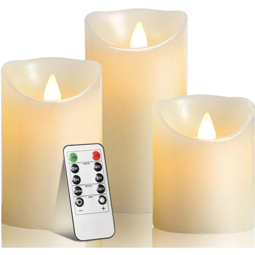 Led kerzen flammenlos 3er - 3er, set