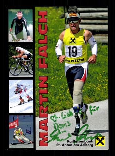 Martin falch autogrammkarte - martin,