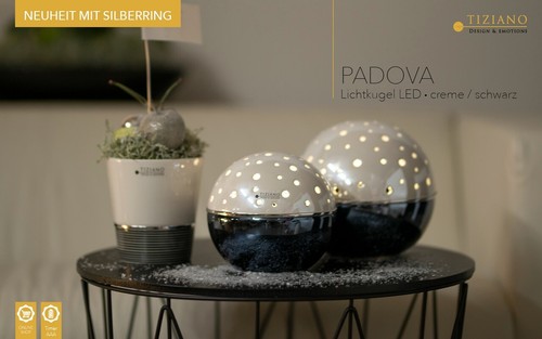 Tiziano led lampe padova - led, 2er