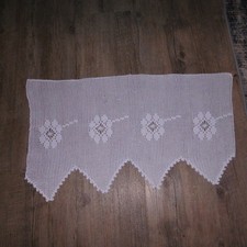 Häkelgardine Handarbeit 70 cm