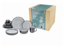 Creatable Geschirrset »Nordic Fjord« (10-teiliges Kombiservice, Frost) - B-Ware 