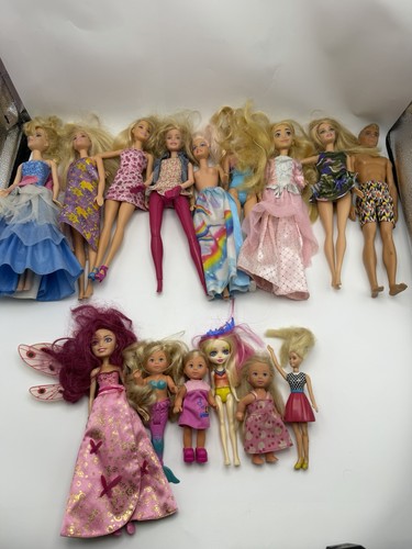 16x barbie puppen konvolut - 16x,