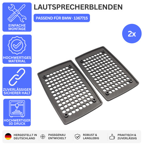 Printbtw lautsprecherblende - printbtw, 2x