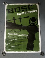 BOSC Kicker Turnier Poster 2007 - Onkelz Treffen - Enkelz live - Kickerturnier