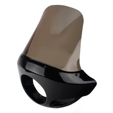 Scheinwerfer Verkleidung für Chopper Cruiser Bobber VD8 sw rg C-Ware