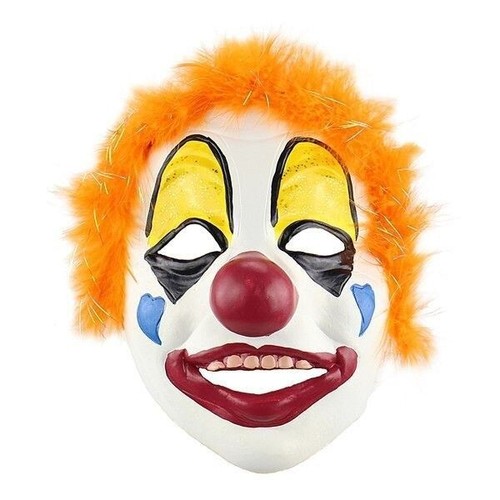 Lustige happy rodeo clown - happy,