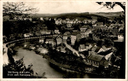 Gruss aus weilburg lahn - ak,