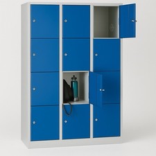 Schließfachschrank Wertfachschrank Fächerschrank Umkleideschrank Spind 12 Fächer