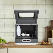 3-Reinigungsmodi Tragbarer Geschirrspüler Mini-Geschirrspüler Spülmaschine