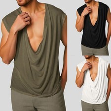 Herren Tiefer Ausschnitt