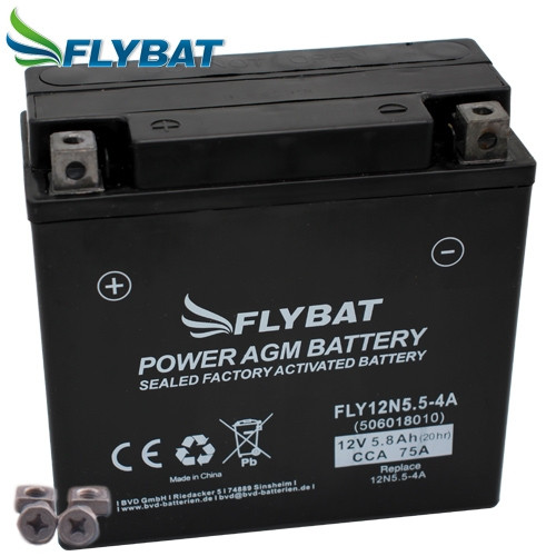 Motorrad batterie flybat - motorrad,