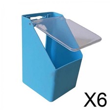 6x Vogelfutterhaus hängend