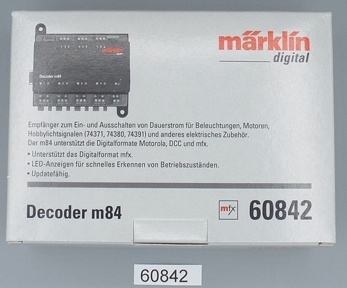 Märklin 60842 decoder 84 - 60842,