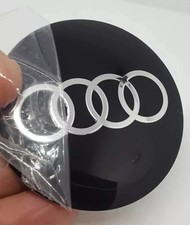 56mm 4x Radnabenkappen Aufkleber Radkappen Nabendeckel Für audi still