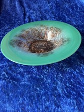 Kleinere  Glasschale WMF Ikora Bauhaus Gelb-Grün-Lila