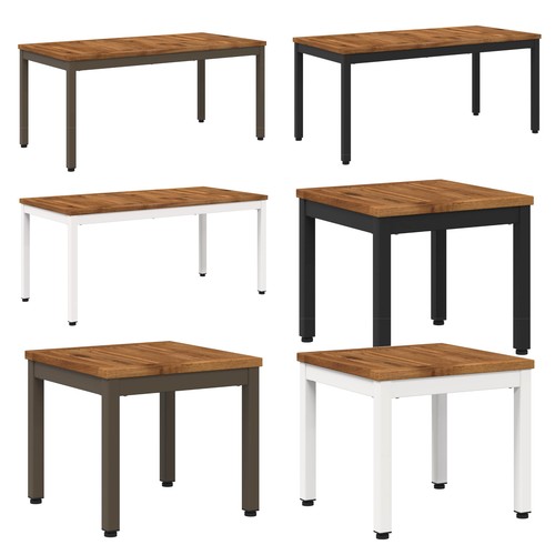 Couchtisch massivholz akazie - massivholz,
