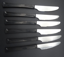 DDR Besteck 6 Messer mit