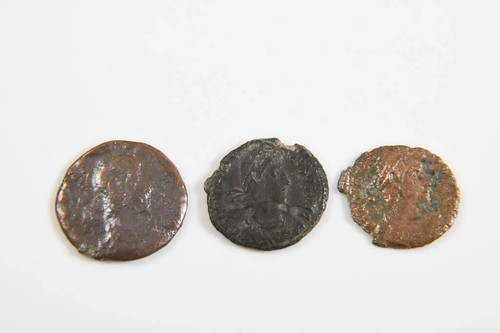 Uralte bronze münzen - bronze,