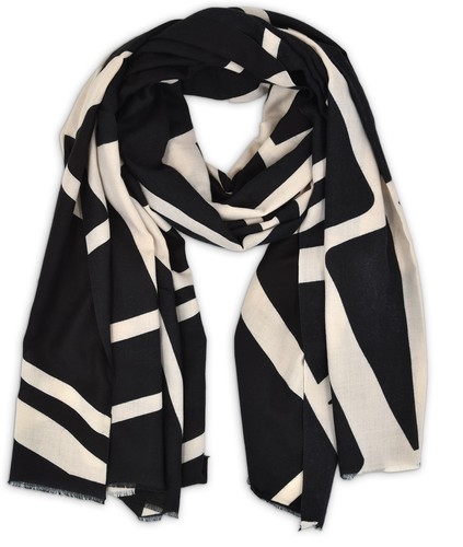 Damen schal graphic lines - damen,