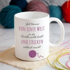Tasse mit Spruch ″Ich