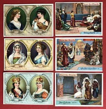 6 x Sammelbild Kaufmannsbild