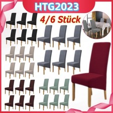 4/6 Stück Stretch Stuhlbezug