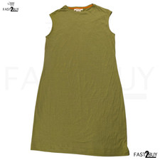 Icebreaker Damen Kleid, Olivegrün, Merino Wolle, Größe M