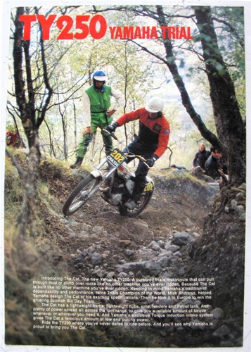 Yamaha ty250 trial motorrad - ty250,