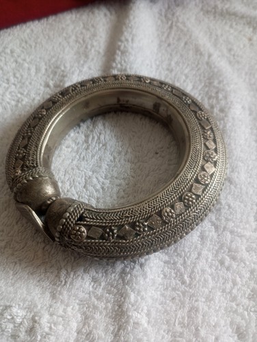 Jemen antik silber armreif - silber,