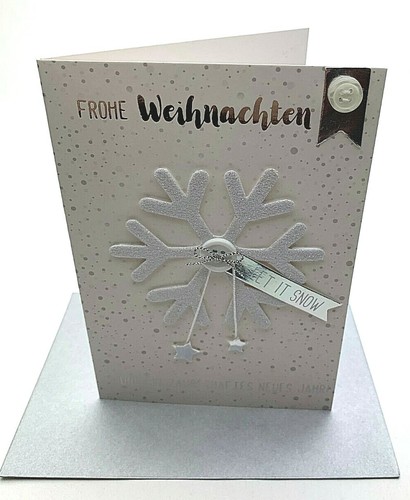 Weihnachtskarte handarbeit - weihnachtskarte,