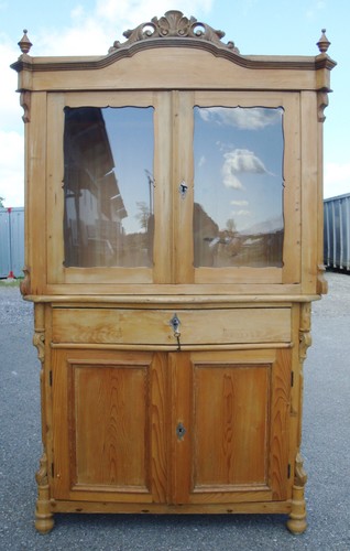 Antik massivholz buffet - antik,
