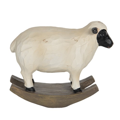 Dekofigur figur schaf reittier - dekofigur,