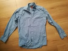 Peter Fitch, Herren Hemd, hellblau, Langarm, Gr. 40