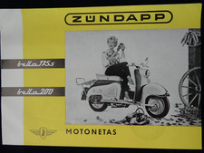original  ZÜNDAPP  Prospekt