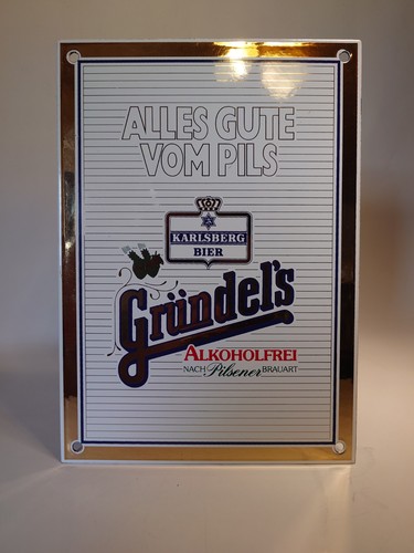 Emaille reklame schild - reklame,