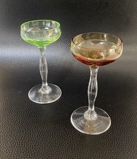 Jugendstil Glas Likörglas