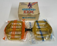 Shimano DX Bmx Pedale 1/2“ - Gold - NOS Oldschool Original