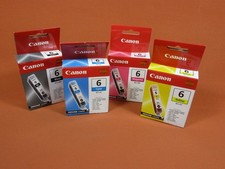 Original Canon BCI-6 bk,c,m,y OVP ,Druckerpatrone,Canon ink cartridge