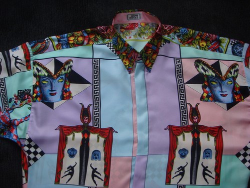Versace seidenhemd silk - versace, seidenhemd+silk