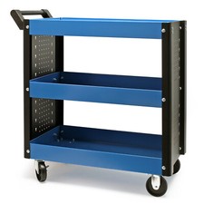 Werkstattwagen Werkzeugwagen Rollwagen 3 Fächer rollend Werkzeugkiste Werkstatt