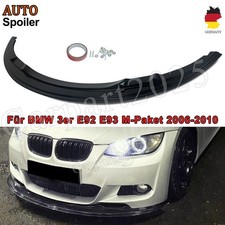 Frontlippe Frontspoiler Hochglanz Schwarz für BMW 3er E92 E93 M-Paket 06-09 335i