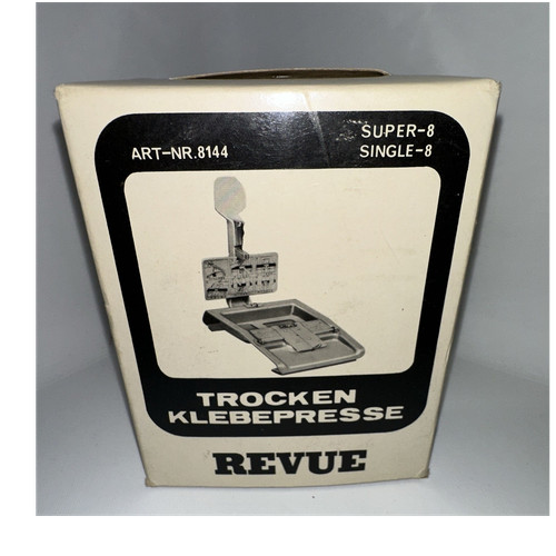Revue trocken klebepresse - revue,