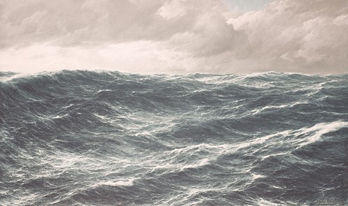 Sturm auf der nordsee marine - auf,