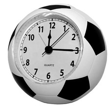 Fußball wecker tischuhr rund - wecker,